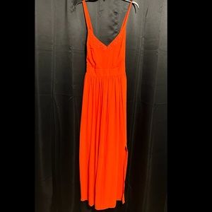 WORN ONCE Torrid Maxi Dress W/ Cross Back (fits like a woman’s 16)